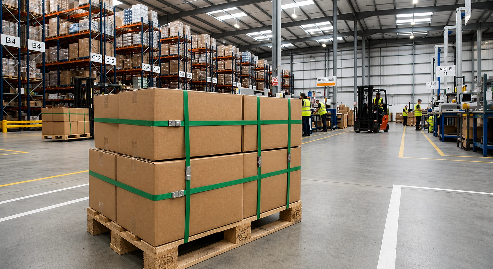 PP Strapping Band Exporter United Kingdom — Greenstrix Industrial Packaging